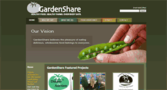 Desktop Screenshot of gardenshare.org